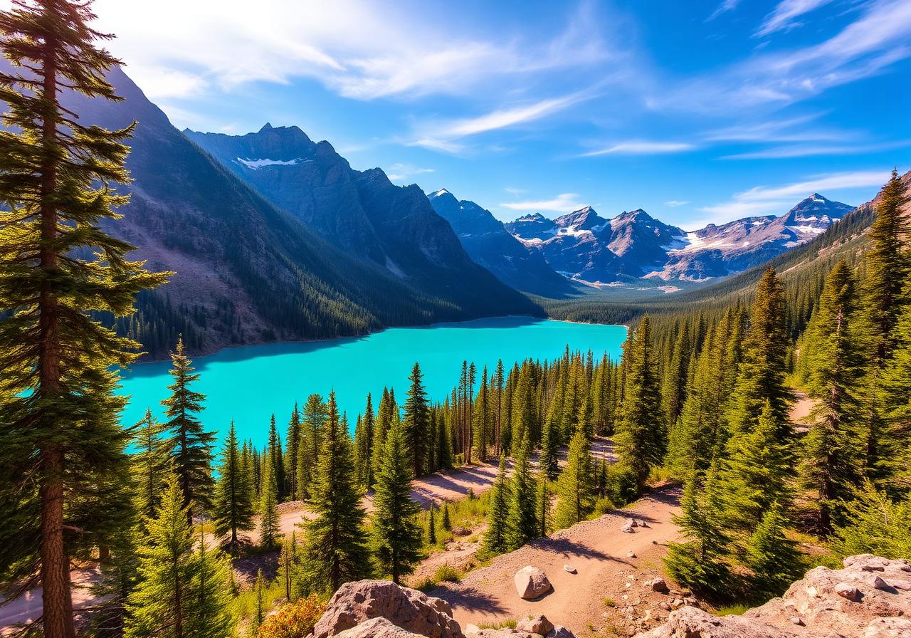 Glacier landscape
