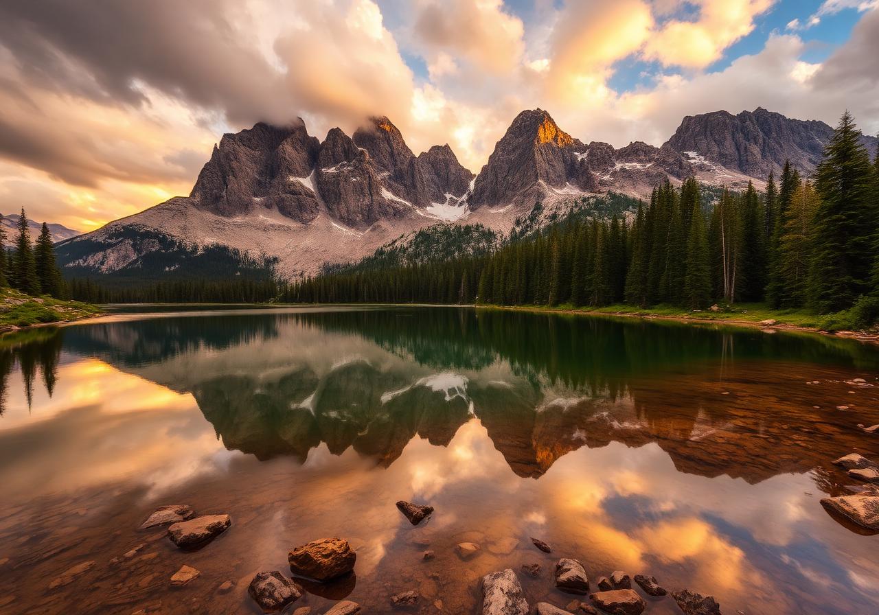 Rocky Mountain landscape
