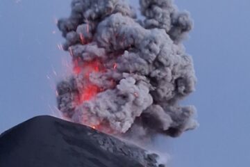 Fuego Volcano in Guatemala